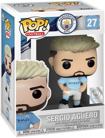 Figurine Funko Pop! N°27 - Football - Sergio Aguero (manchester City)